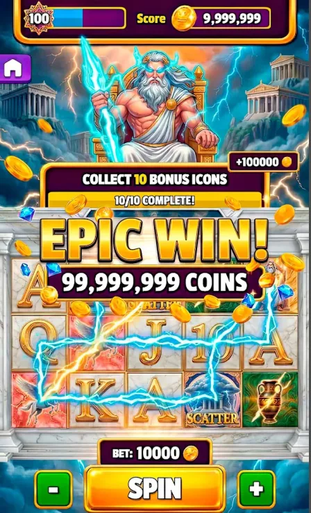 Epicwin mobile gaming promotional artwork